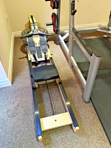 Water rowing machine - rowing,