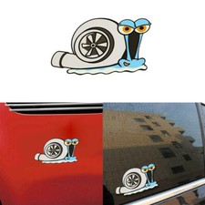 Funny Turbo Snail Styling Bumper Window Wall Car Decal Sticker Decor Accessories