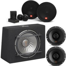 JBL Package Stage2  6.5" Coaxial /Component Speakers & 12in. 1000 Watt Subwoofer