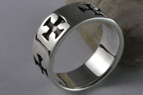 Templar cross ring - templar,