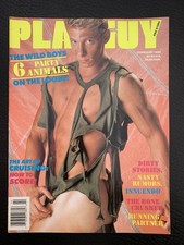 Vintage PLAYGUY MAGAZINE February 1990 GAY INTEREST Very Good Condition