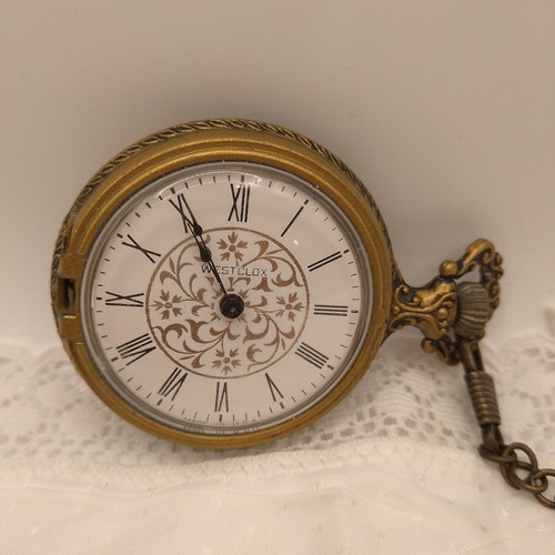 Vintage westclox pocket watch - westclox,