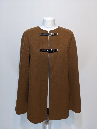 Zara camel cape poncho - cape, jacket