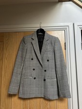 Zara Woman Houndstooth Double