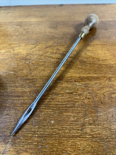 Antique leather sewing awl - antique,