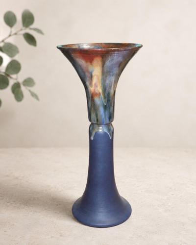 Large studio pottery - large, vase,drip