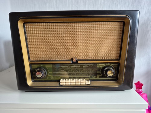 1950 phillips vintage radio - 1950,s,