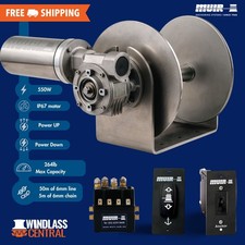 Drum Winch 550W 316SS Muir