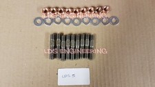 Ford Zetec E 1.6 1.8 2.0 16v Silvertop Exhaust stud + Nut kit / set