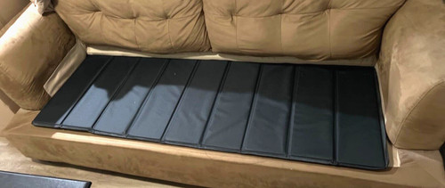 Wider couch cushion - wider, support