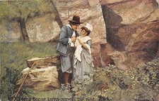 POSTCARD   LORNA  DOONE  Related   Accepting  the  Ring    No  7