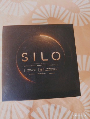 Silo smart ring size - 8, gold
