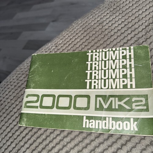 Vintage triumph 2000 - 2000, mk2