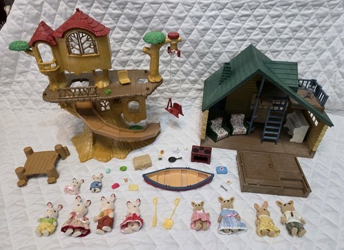 Sylvanian families bundle - sylvanian,