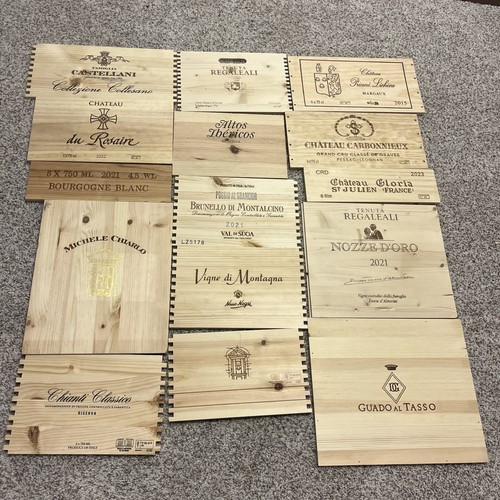 Lot wooden wine - lot,