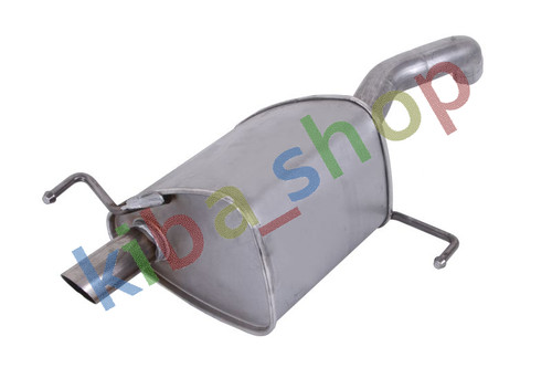 Exhaust system rear silencer - rear,
