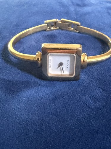 Vintage gucci 1900l 20mm - 20mm, gold