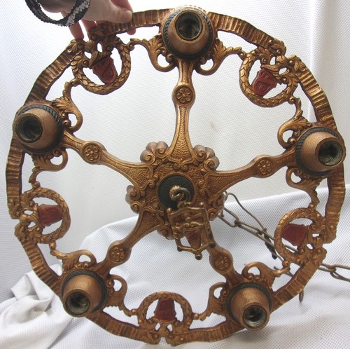 Antique art deco cast - iron, 5
