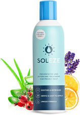 SOLEZE Prickly Heat Treatment Spray - Fights the Cause of Prickly Heat and Heat 