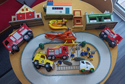 Fireman sam figures toys - sam,