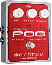 Electro Harmonix Micro Pog Octave Effects Pedal