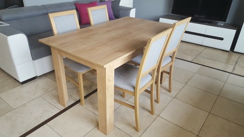 Modern wooden dining table - , in