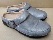 Fitflop Gogh Pro (Sz 9) Womens Superlight Clogs Leather Slip On Shoes