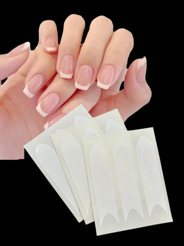 240pcs french manicure nail - 240pcs,