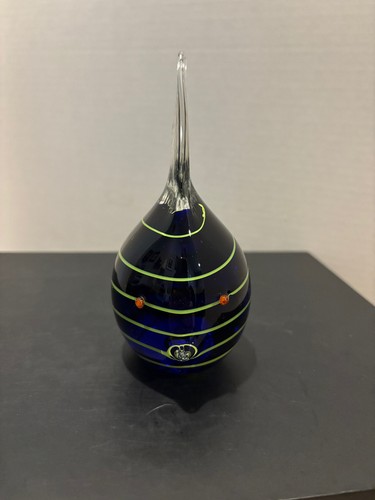 Glass angelfish figurine - glass,