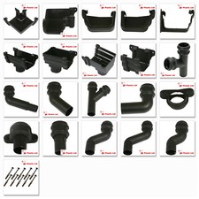 Brett Martin Cast Iron Style PVC Prostyle Gutter Fittings & 68mm Pipe Fittings