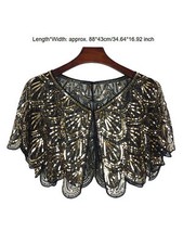 Women Sequin Shawl Wraps