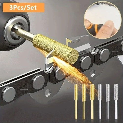 Chainsaw sharpener grinding - 6x,