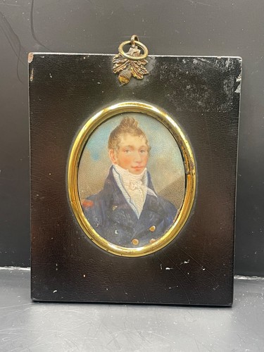 Miniature portrait painting - , of