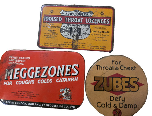 Vintage apothecary lozenges - vintage,
