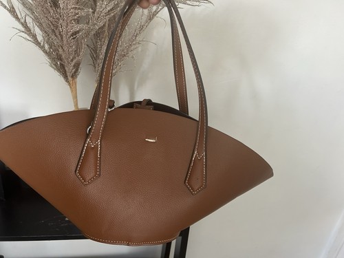 Zara brown tan basket shape - ,