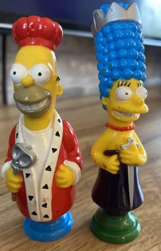 Vintage the simpsons - 3d, chess