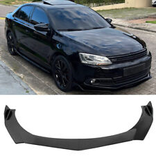 For VW Jetta MK5 MK6 MK7 Carbon Front Bumper Lip Splitter Spoiler Chin Body Kit