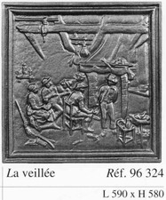 590mm x 580mm The Wake cast