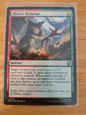 MTG Rhino's Rampage 0141 Spider-Man M/NM Free UK P&P