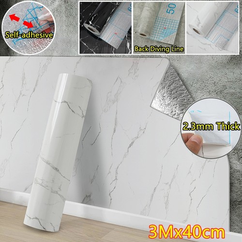 Thick marble wallpaper - 3m,