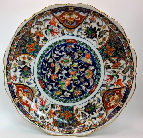 Vintage imari style footed - vintage,