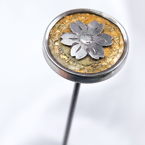 Antique sterling silver floral - antique,