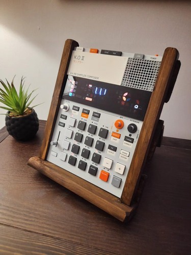 Handmade wooden display stand - wooden,