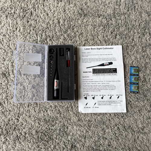 Red laser bore sight - laser,