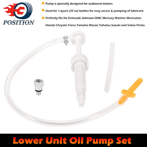 Marine lower unit gear oil - unit,