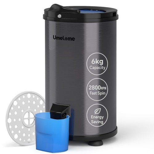 Umelome 6kg spin dryer - 6kg, gravity