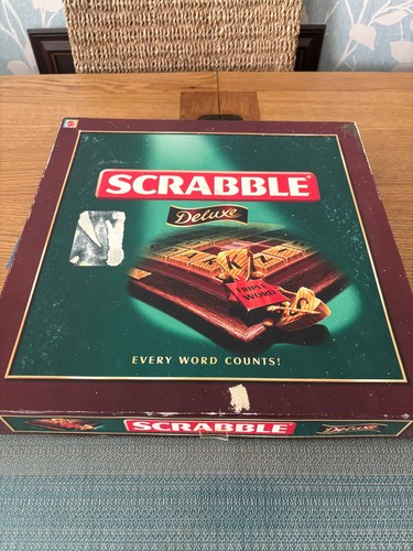 Scrabble deluxe edition - scrabble,