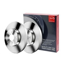 APEC Rear Pair of Brake Discs for Ford Focus RS JZDA 2.5 Jan 2009-Jan 2011