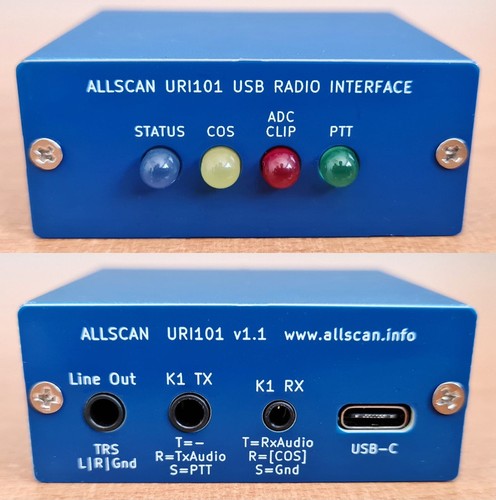 Allscan uri101 usb radio - allscan,