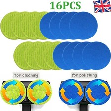 Cordless Electric Spinning Mop Pads Rechargeable Floor Cleaner Scrubber Polish